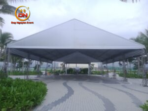 Cho thuê nhà bạt không gian Quận 7 trọn gói uy tín