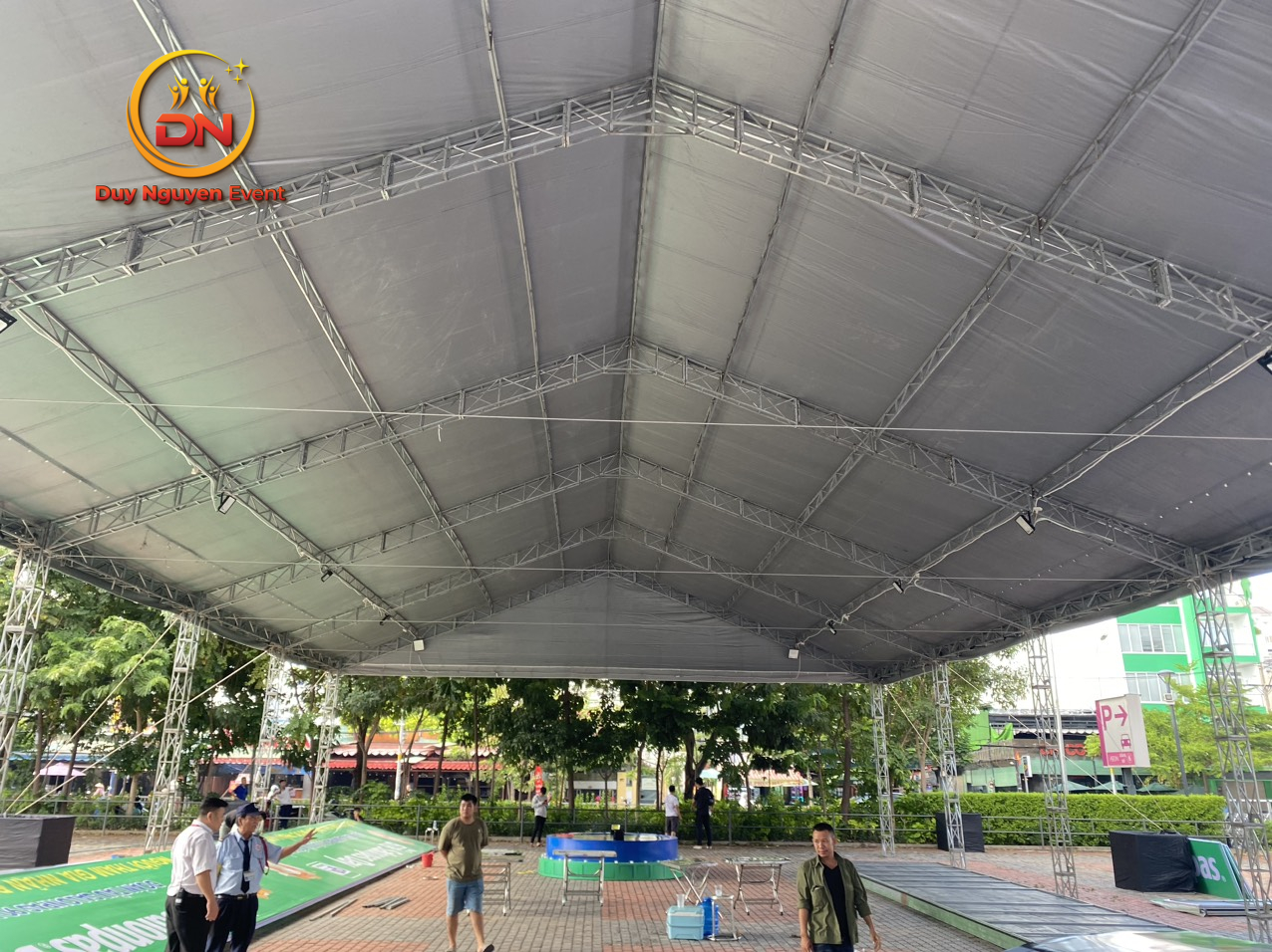 Dịch vụ cho thuê nhà bạt không gian Quận 11 hiện nay