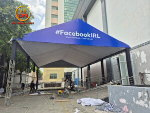 Công ty cho thuê nhà bạt không gian Quận 10 uy tín