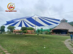 Cho thuê dù che sự kiện Thành phố mới