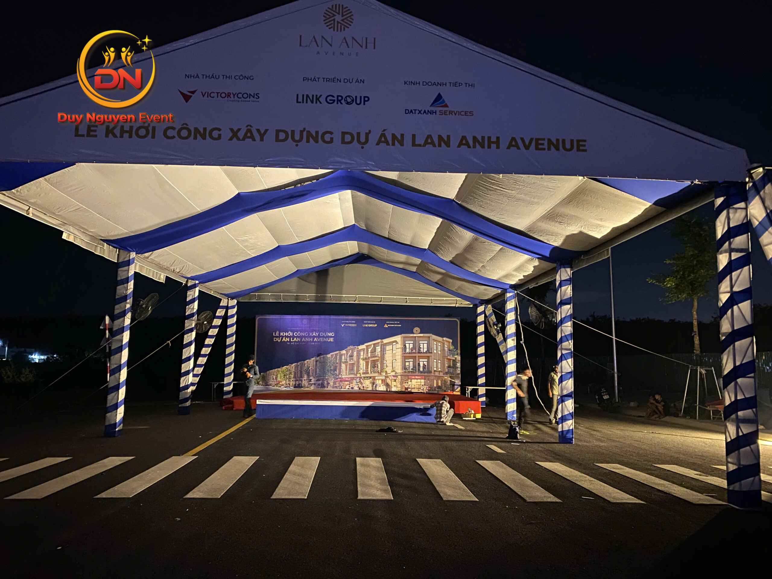 Khung thép chịu lực nhà bạt không gian đạt chuẩn an toàn