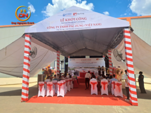 tổ chức lễ khởi công - động thổ