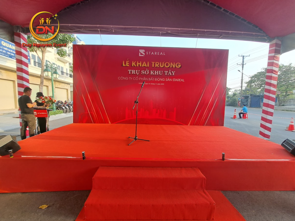 cho thuê sân khấu tại Dầu Tiếng