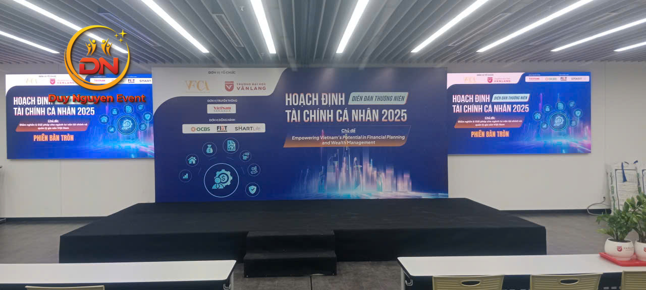 Khung sắt cho thuê backdrop kiên cố tại Quận 12.