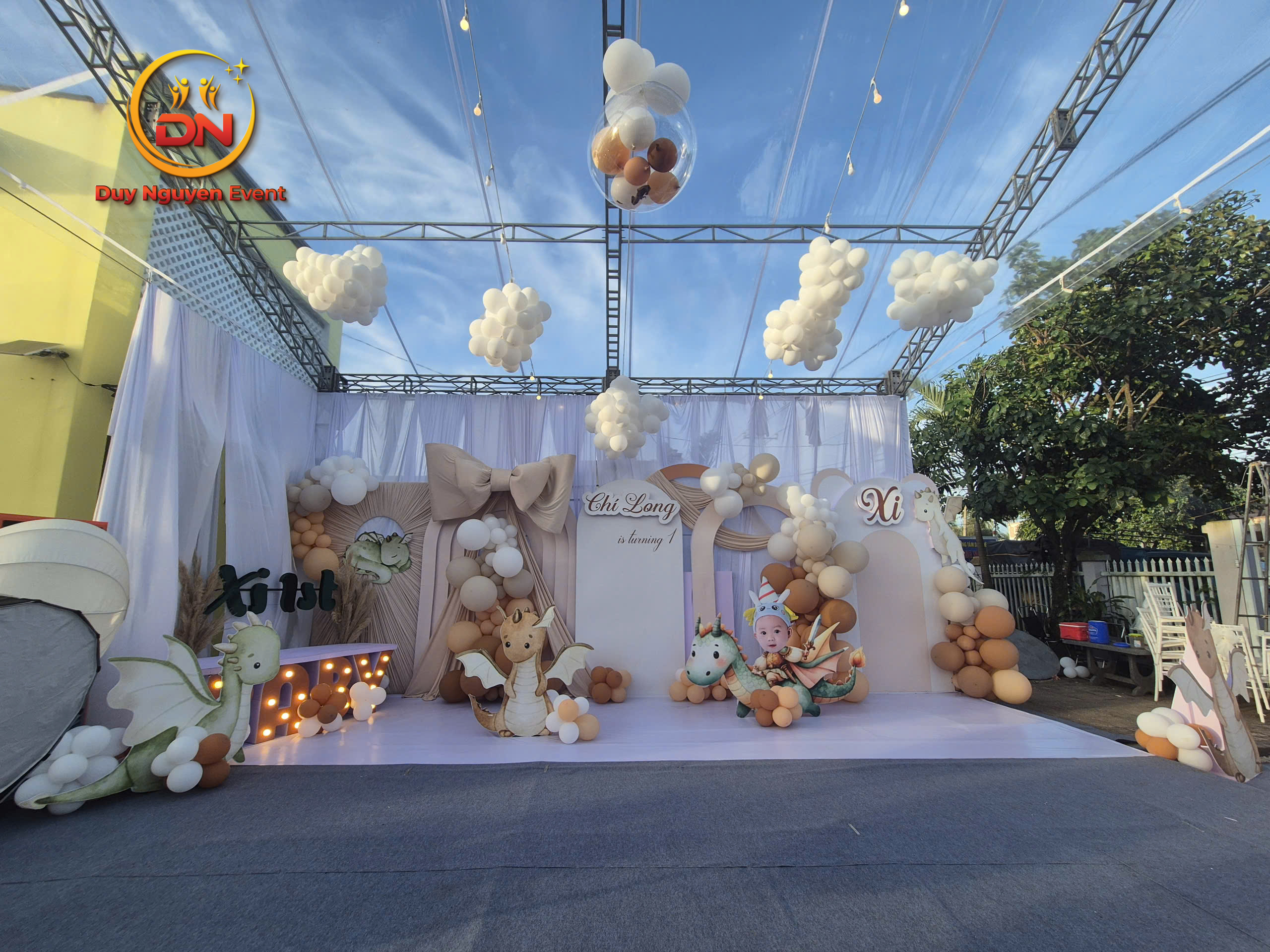 Dịch vụ trang trí backdrop sinh nhật tại Quận Thủ Đức.