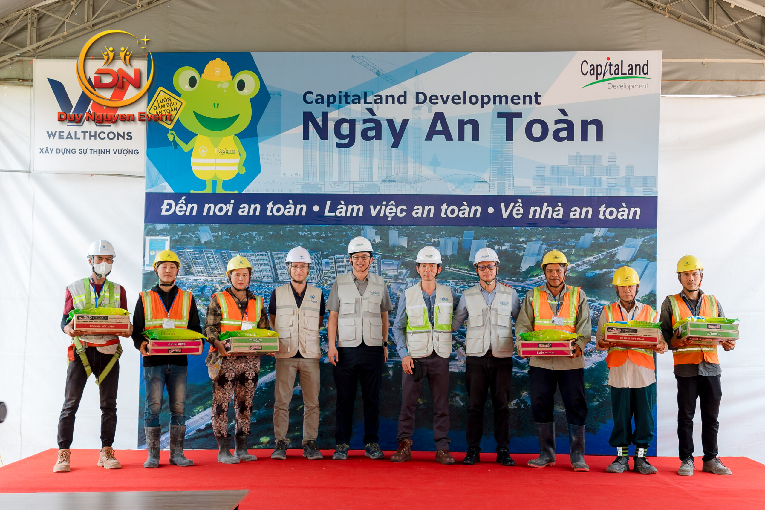 Thiết kế backdrop in ấn theo yêu cầu khách hàng