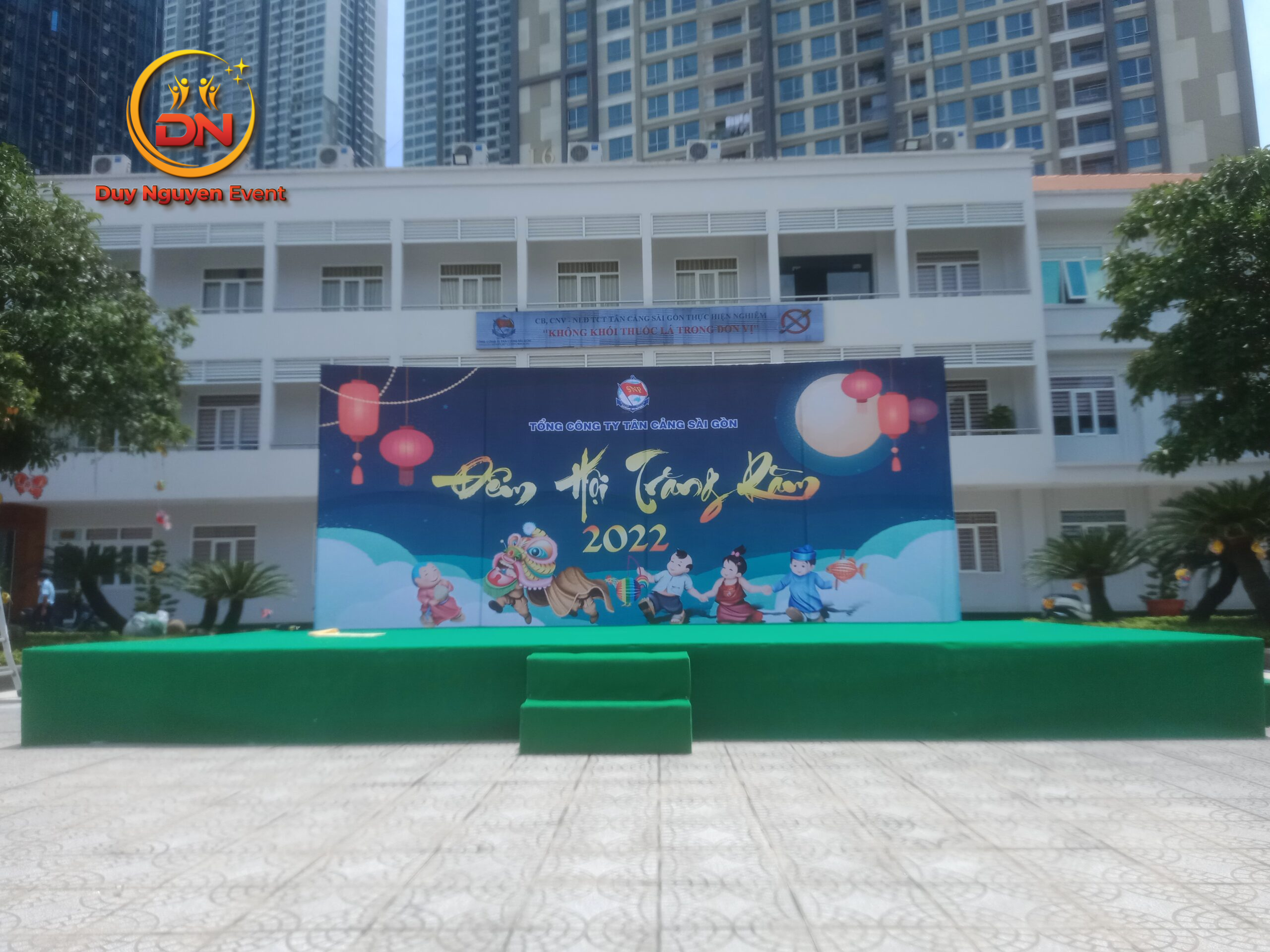 sân khấu sự kiện ngoài trời tại Biên Hòa