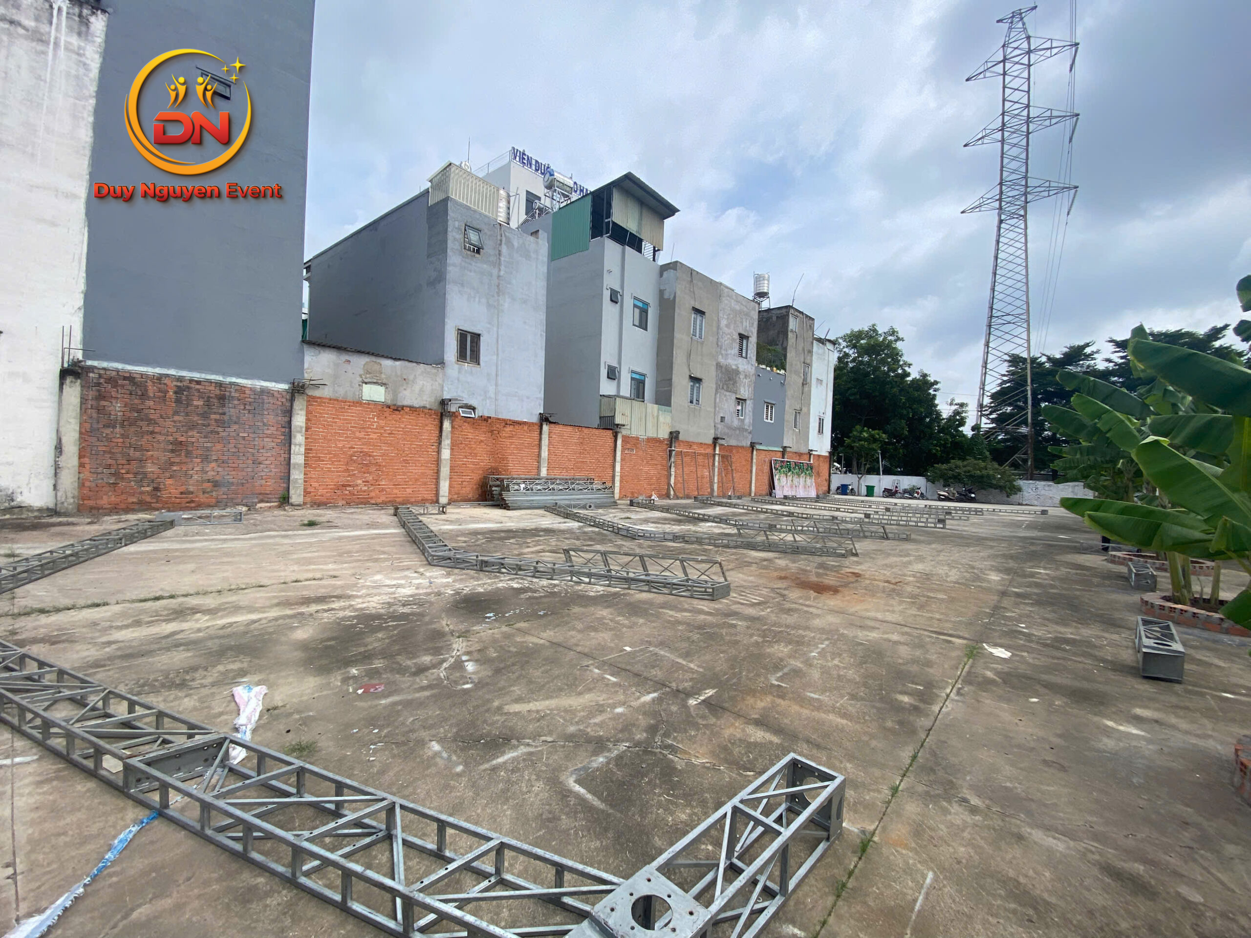 Hệ thống khung thép rạp sự kiện chịu lực gió cấp 7