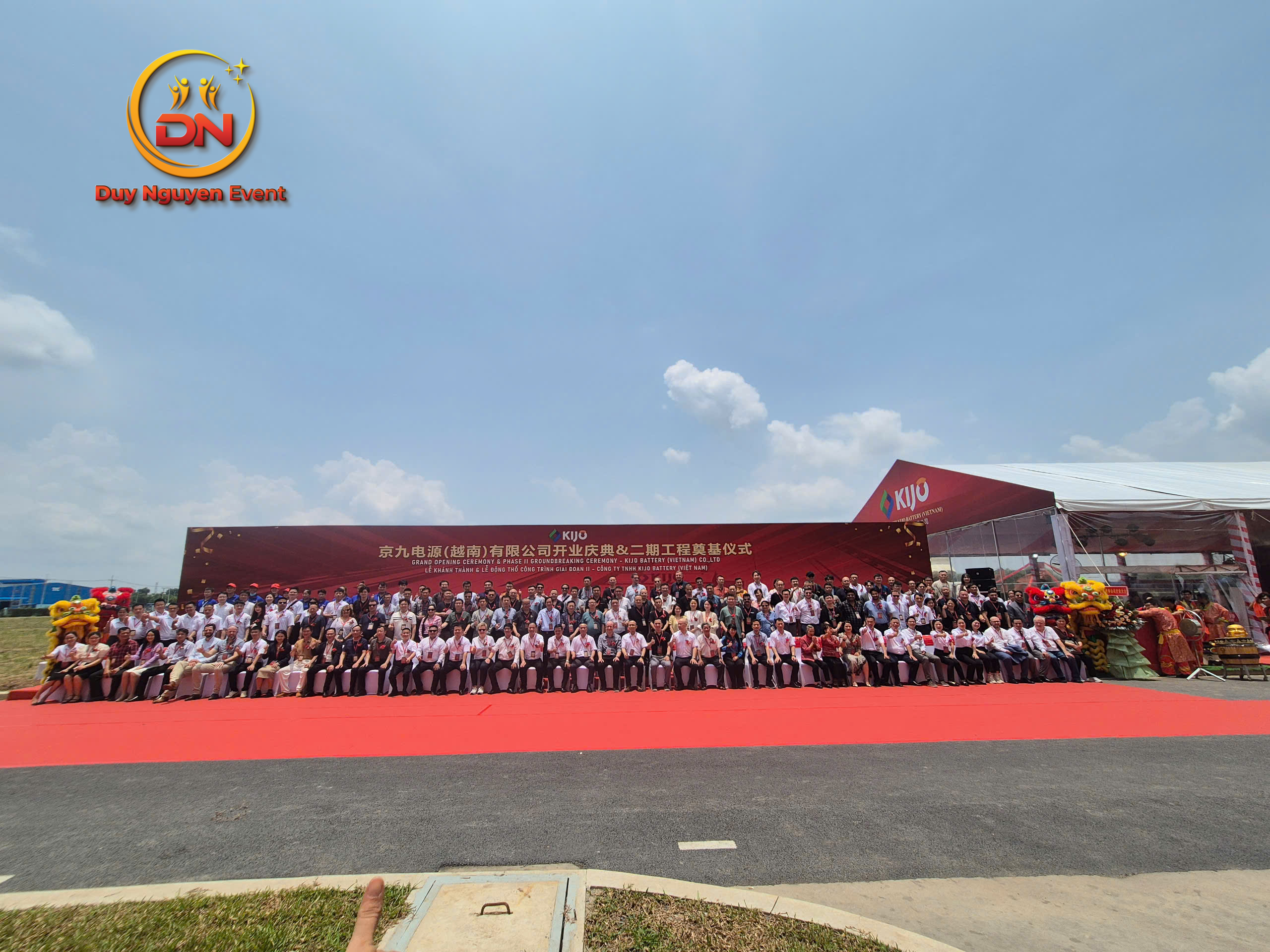 Lắp đặt khung backdrop tại hội chợ TPHCM - Sự Kiện Duy Nguyễn