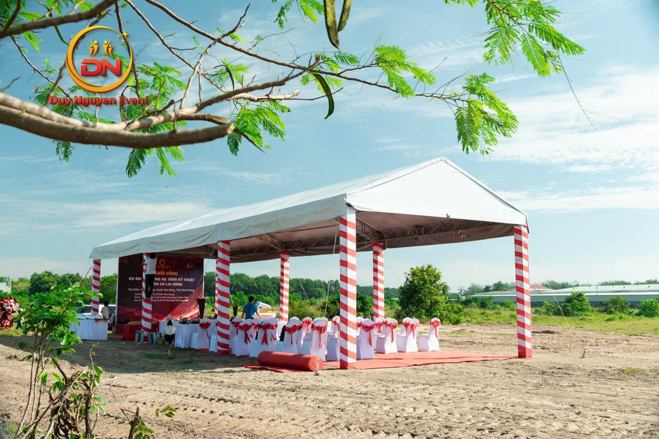Nhà bạt không gian cho sự kiện ngoài trời tại Bình Dương