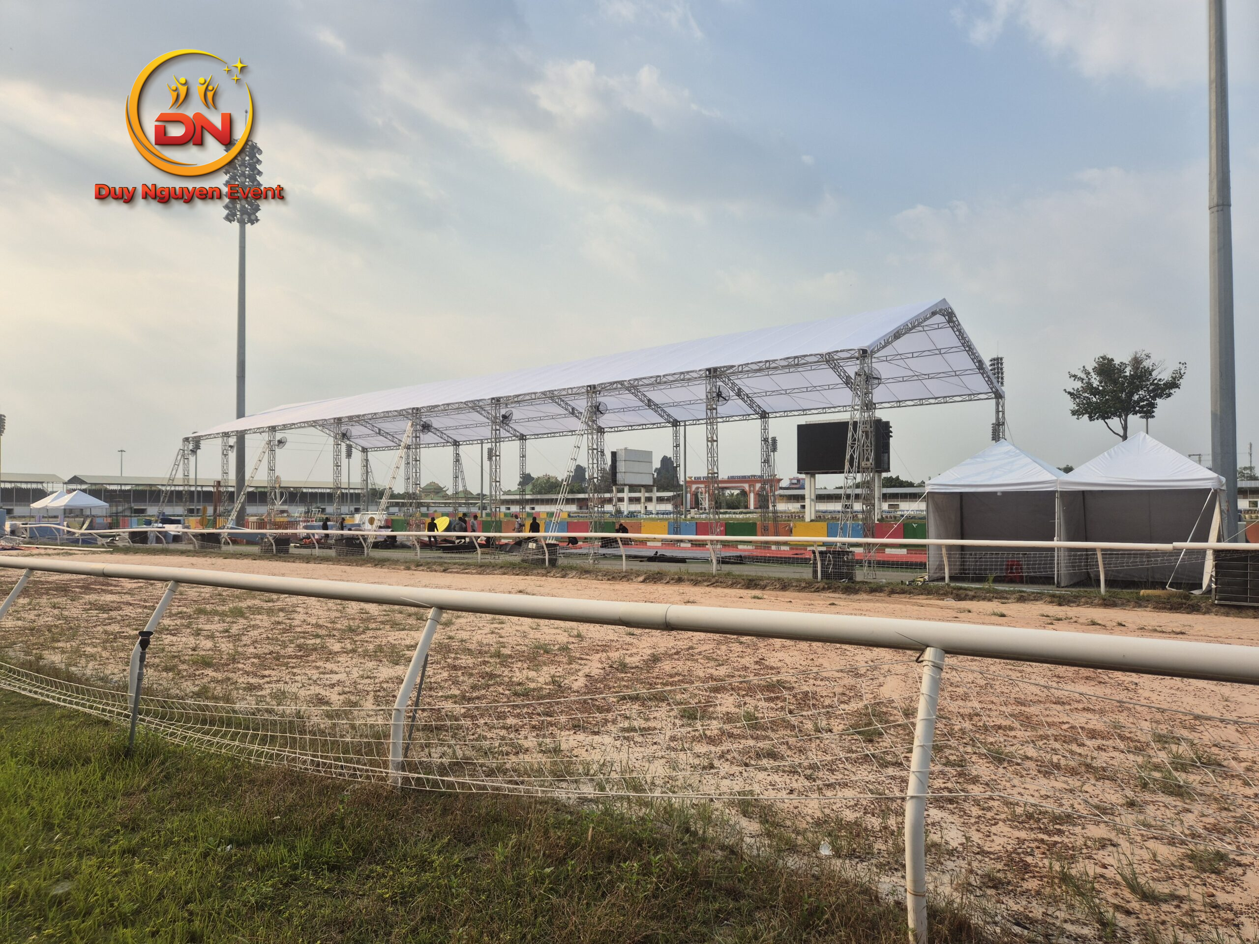 Một góc khu công nghiệp đặc trưng tại Đồng Nai, nơi thường diễn ra các lễ động thổ