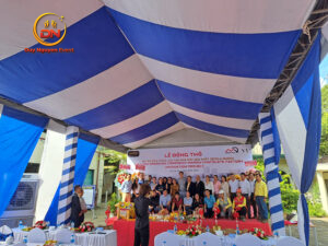 Toàn cảnh một buổi lễ động thổ chuyên nghiệp do Sự Kiện Duy Nguyễn tổ chức