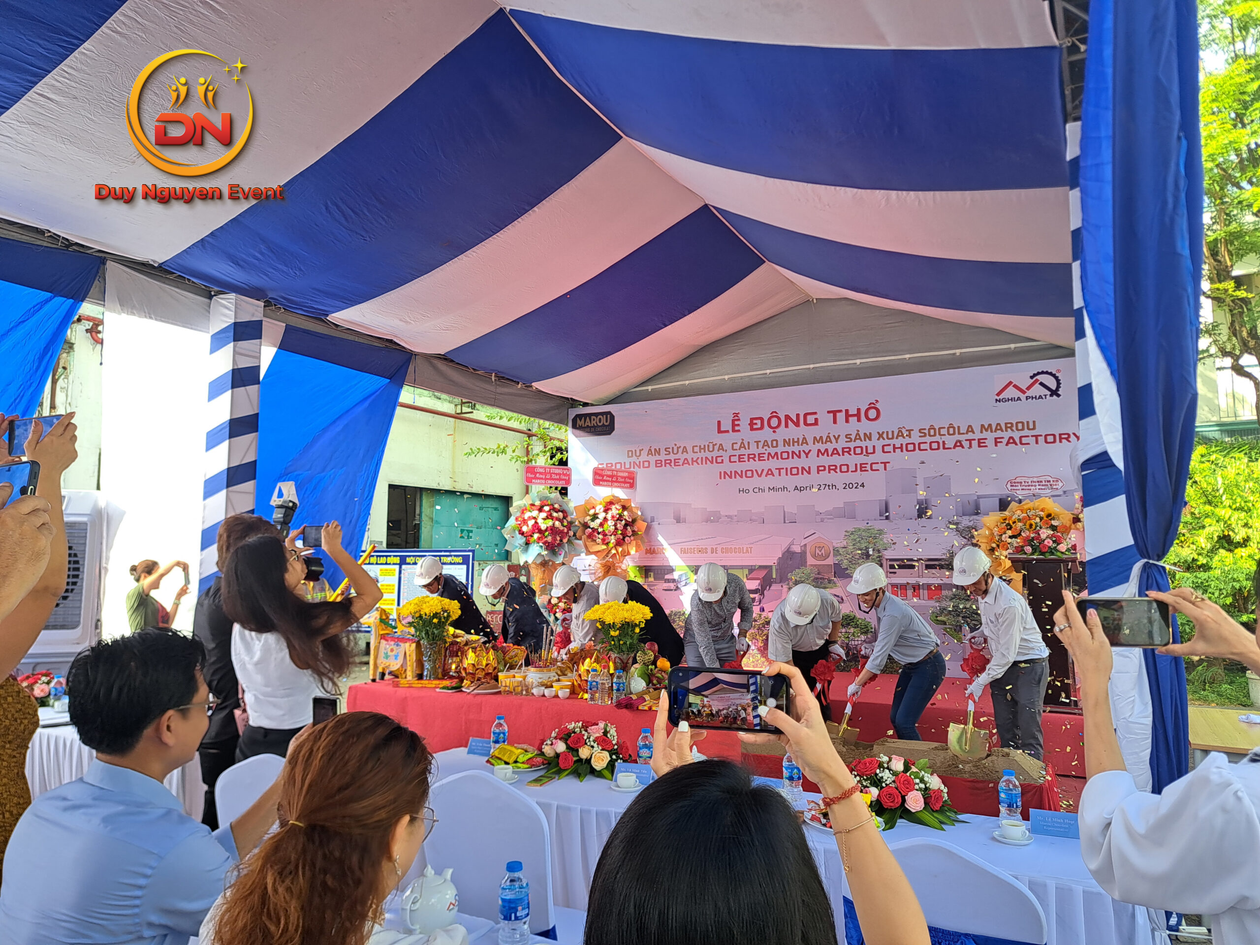 Dịch vụ tổ chức lễ động thổ uy tín