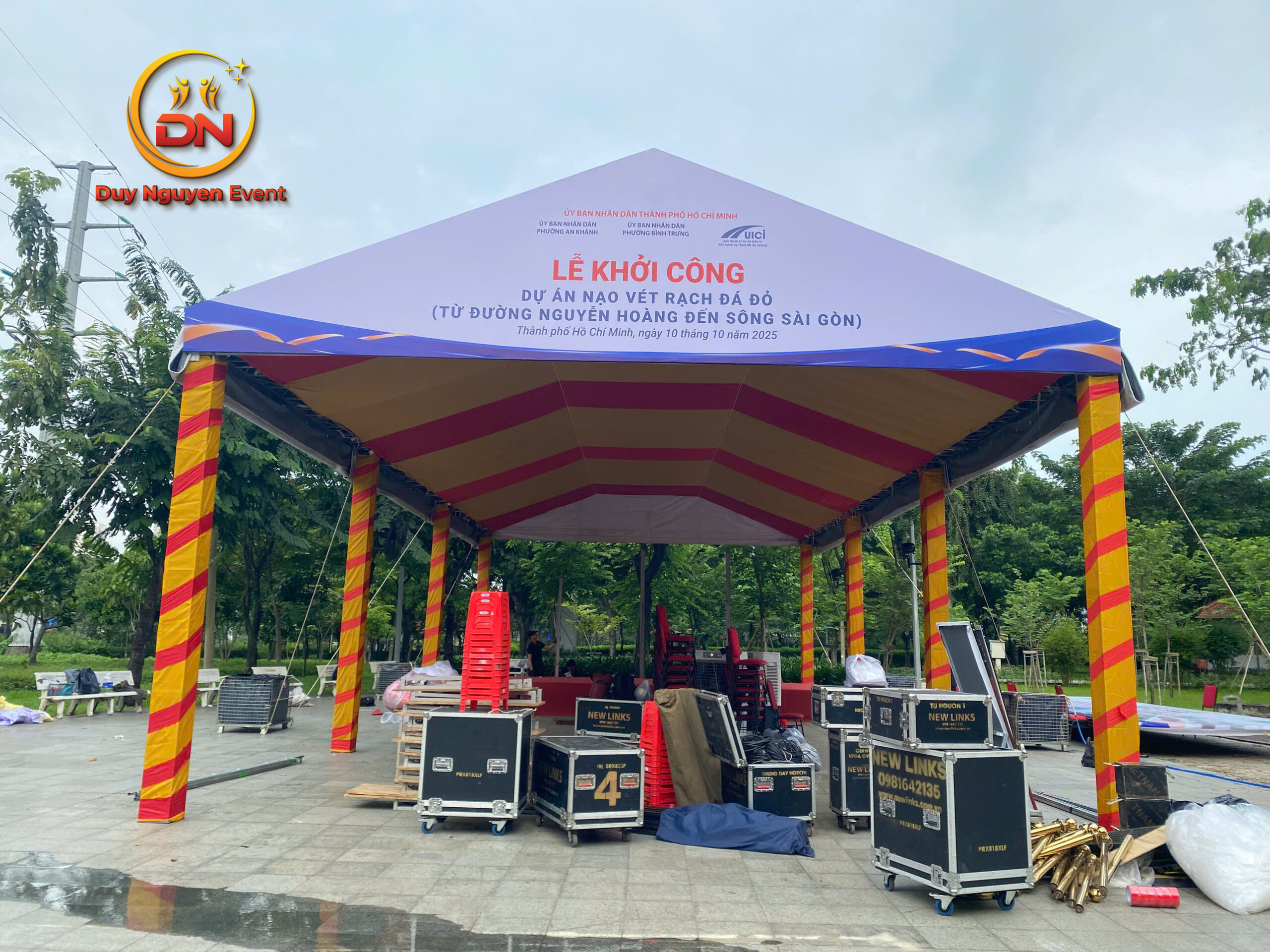 Dịch vụ cho thuê nhà bạt không gian chuyên nghiệp tại TPHCM của Sự Kiện Duy Nguyễn