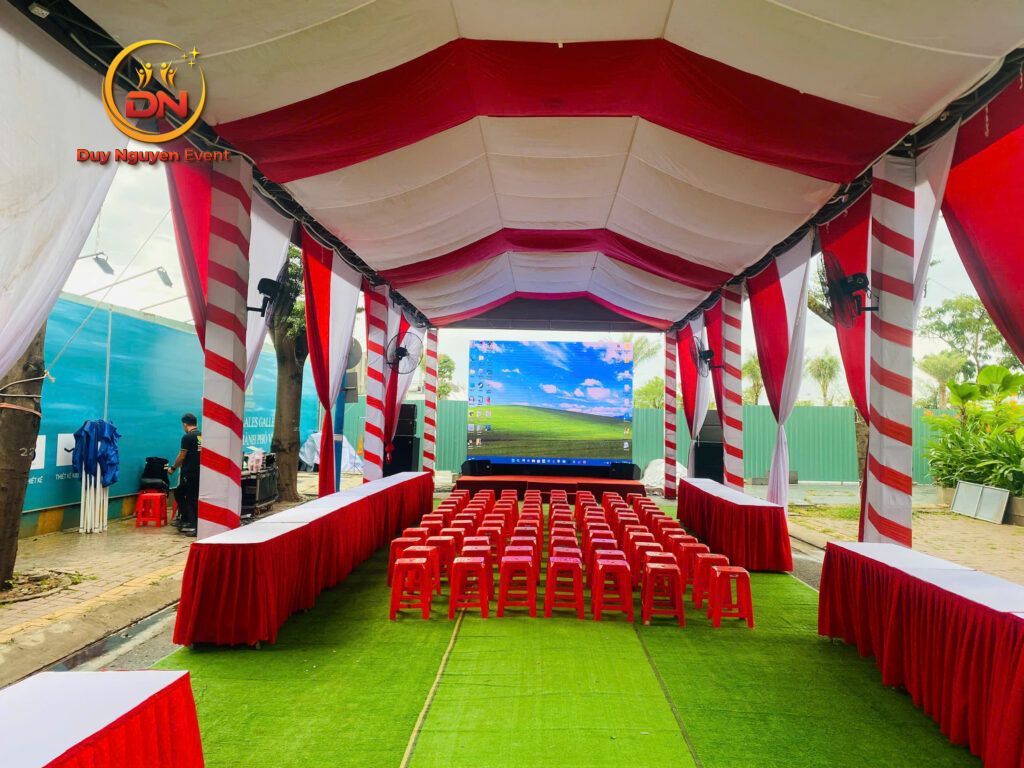 Cho thuê nhà bạt không gian tại KCN Amata, Biên Hòa, Đồng Nai.