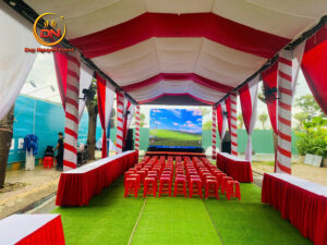 Cho thuê nhà bạt không gian tại KCN Amata, Biên Hòa, Đồng Nai.