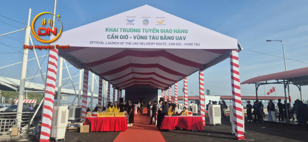 Sự Kiện Duy Nguyễn Tổ Chức Thành Công Lễ Khai Trương Tuyến Giao Hàng UAV Cần Giờ - Vũng Tàu